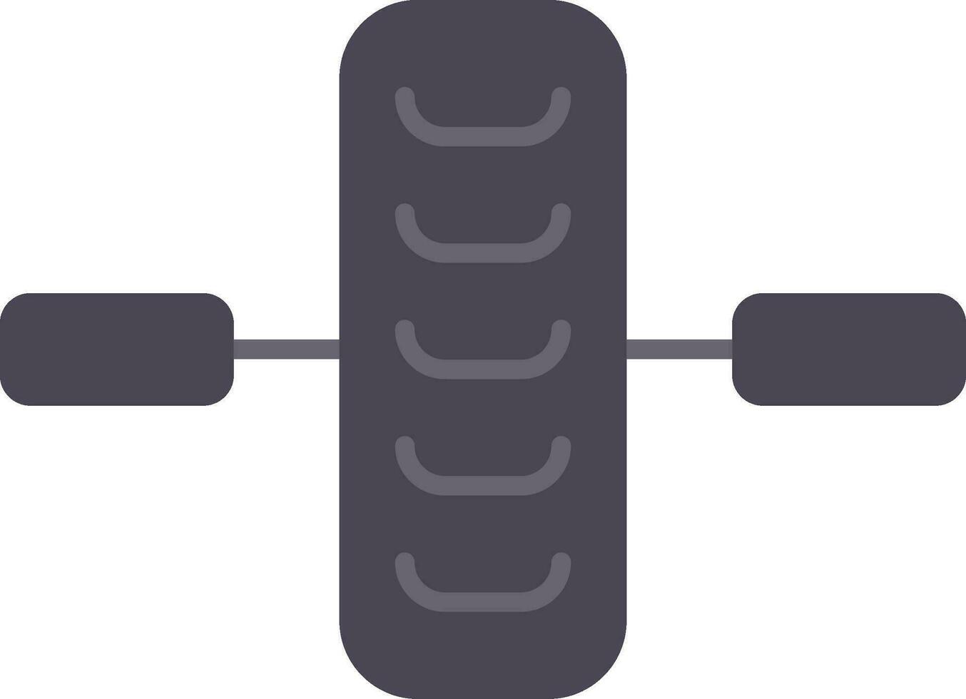 Wheel Flat Icon vector