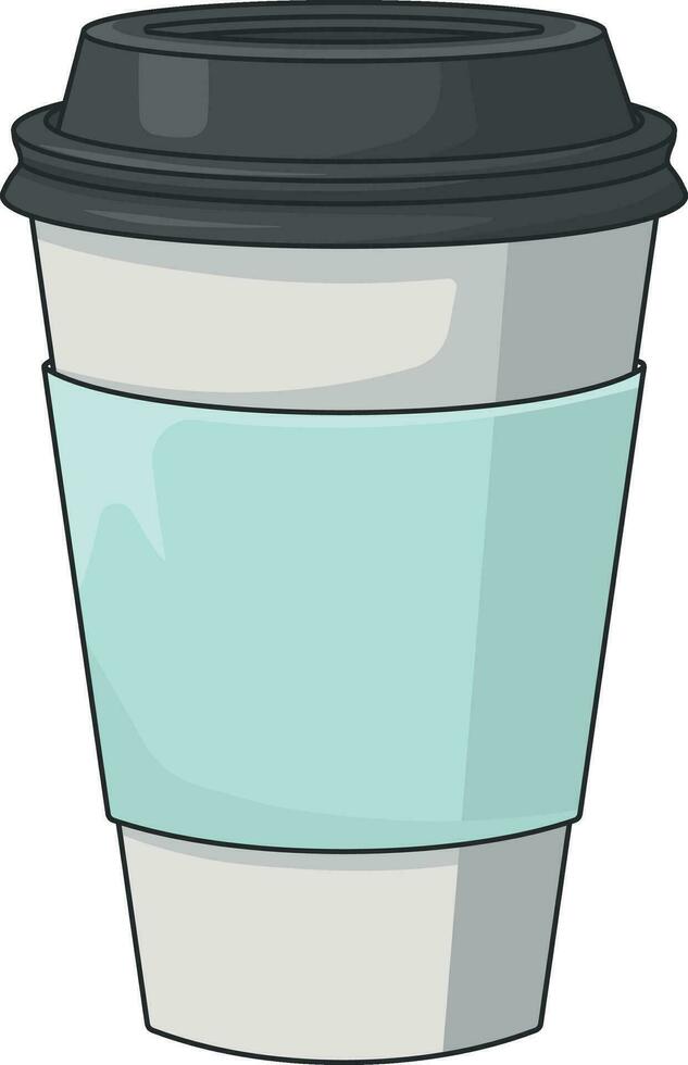 coffee cup illustration vector