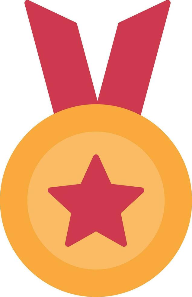 Achievement Flat Icon vector