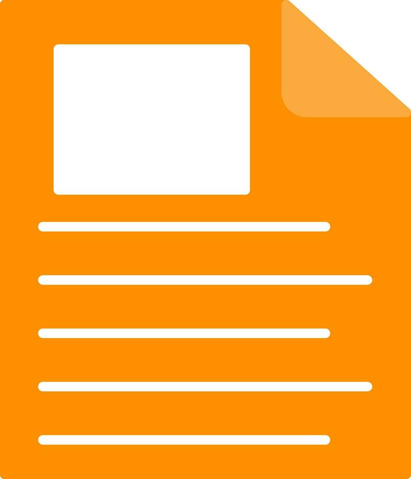 File Flat Icon vector