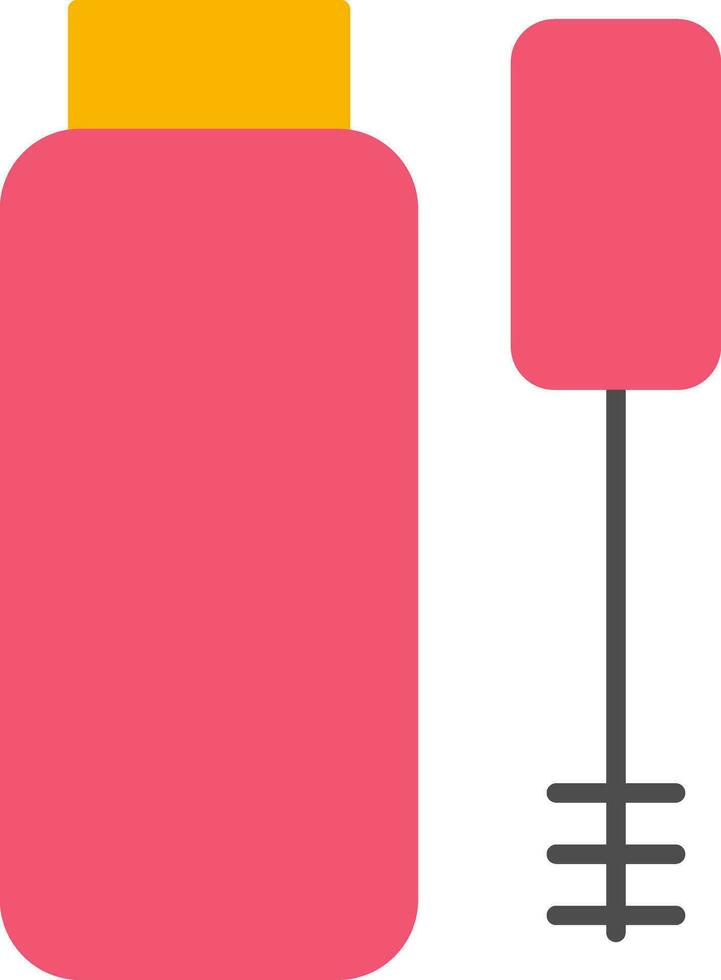Mascara Flat Icon vector