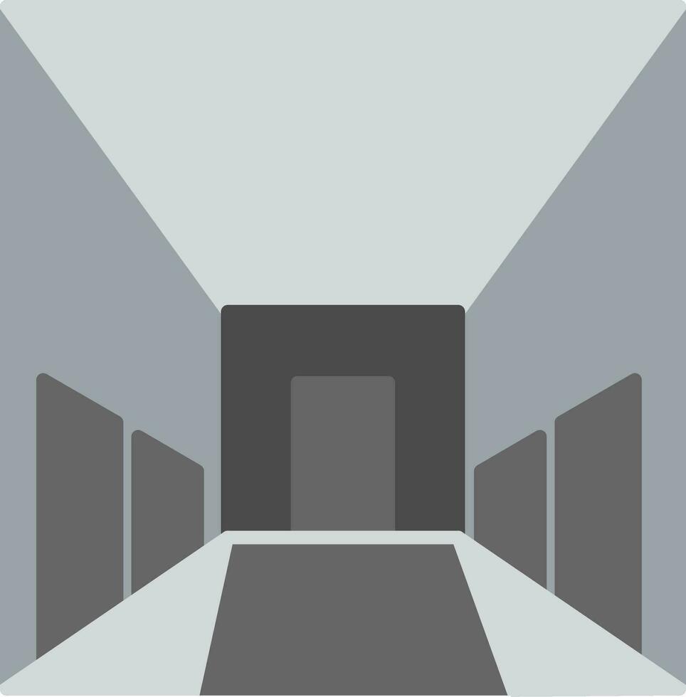 Hallway Flat Icon vector