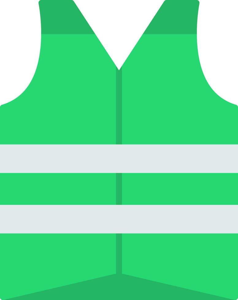 Vest Flat Icon vector