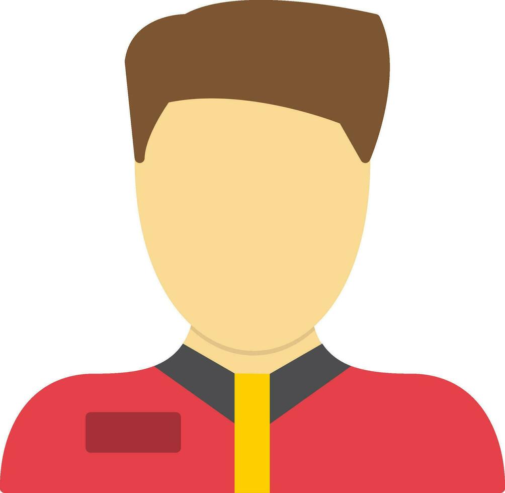 Bellboy Flat Icon vector