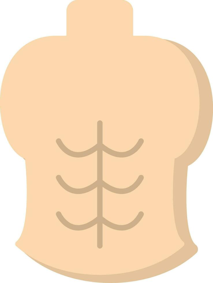 Abs Flat Icon vector