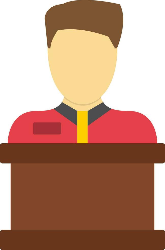Reception Flat Icon vector