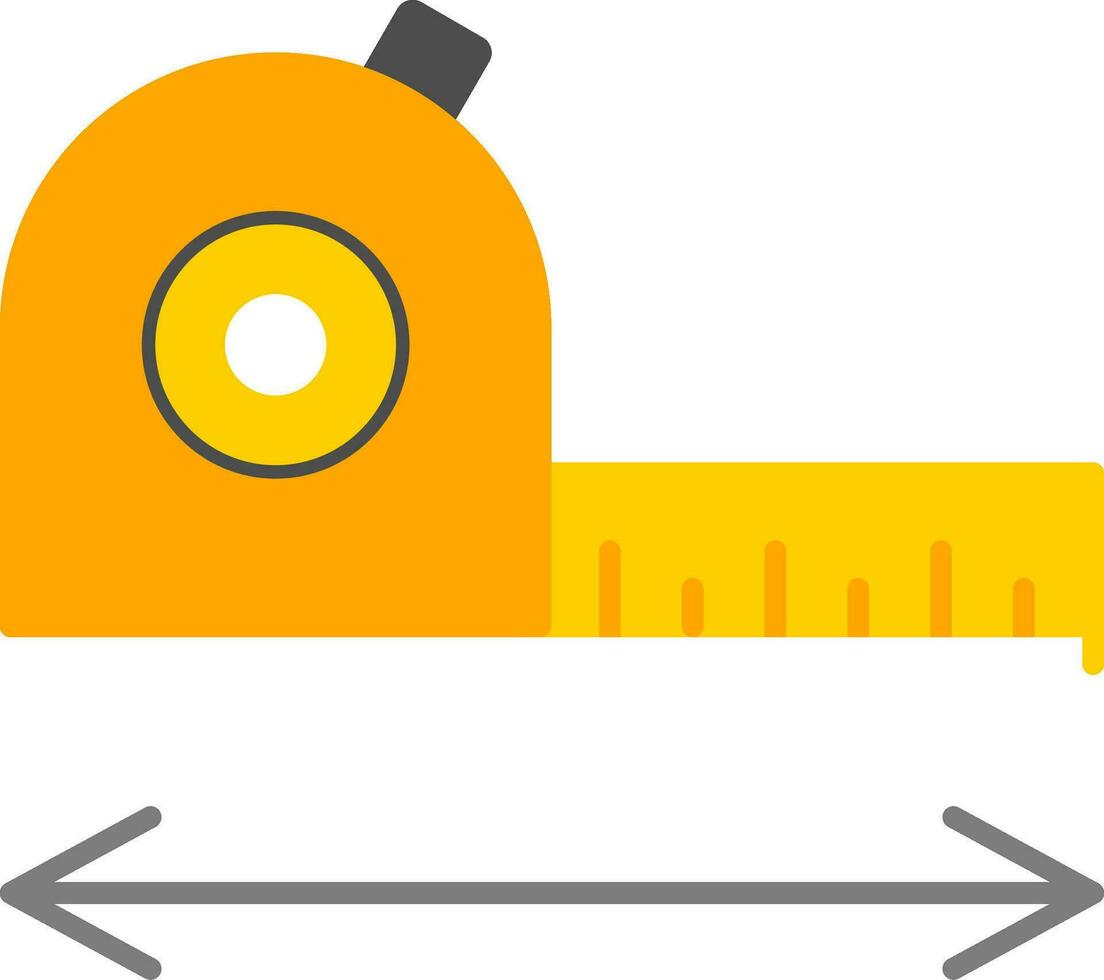 Measurement Flat Icon vector