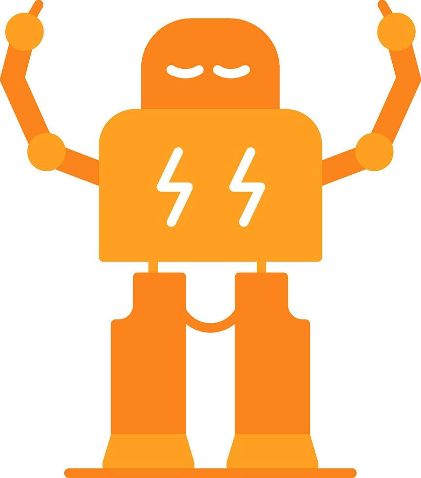 Robotics Flat Icon vector