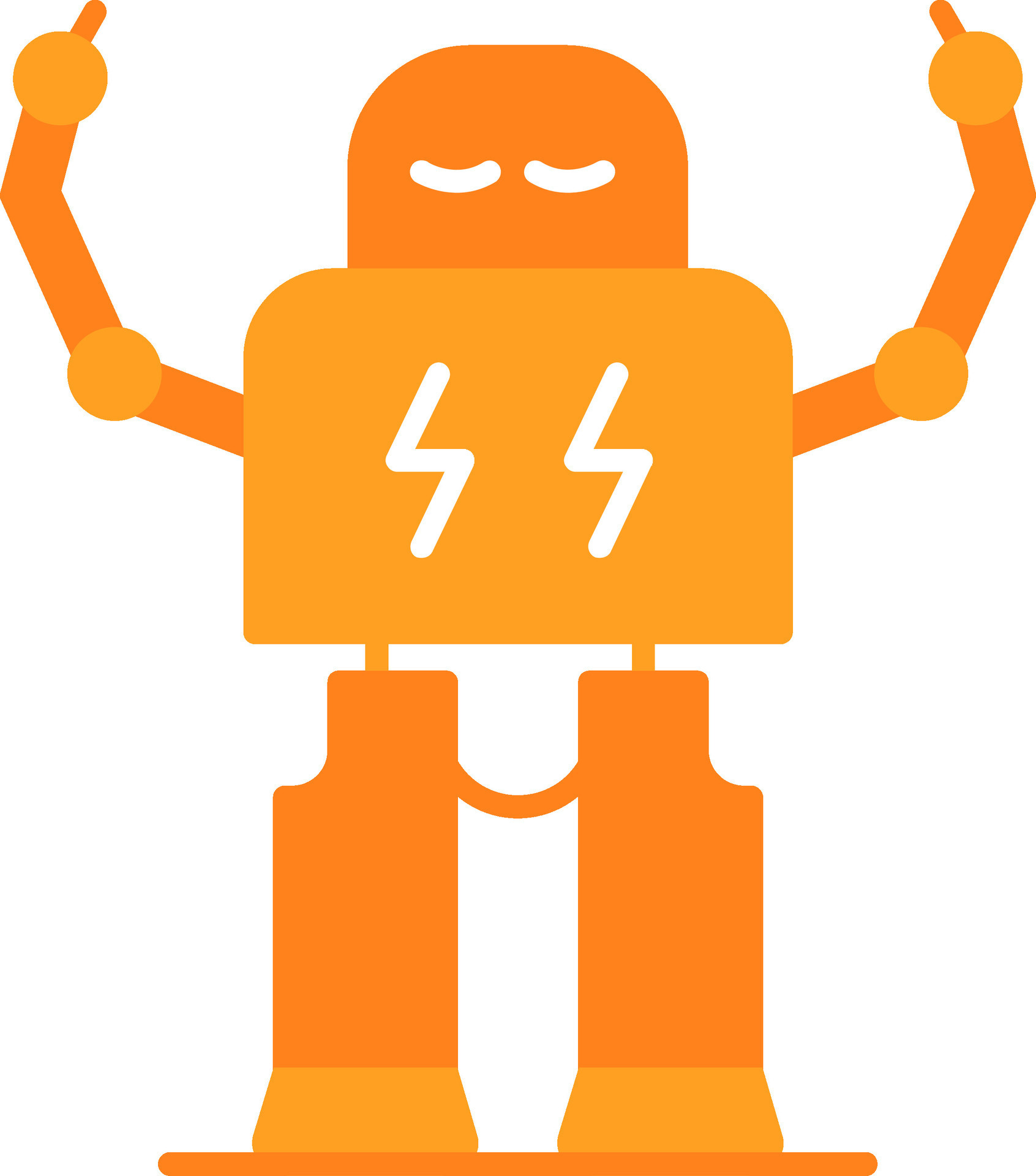 Robotics Flat Icon 36894607 Vector Art At Vecteezy