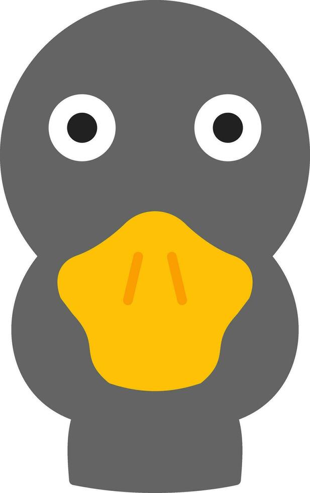 Duck Flat Icon vector