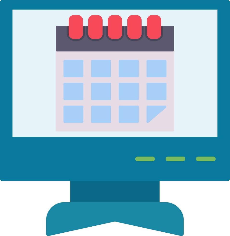 Calendar Flat Icon vector