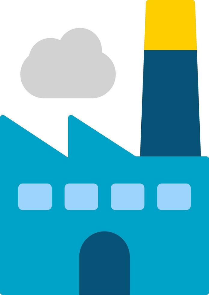 Factory Flat Icon vector