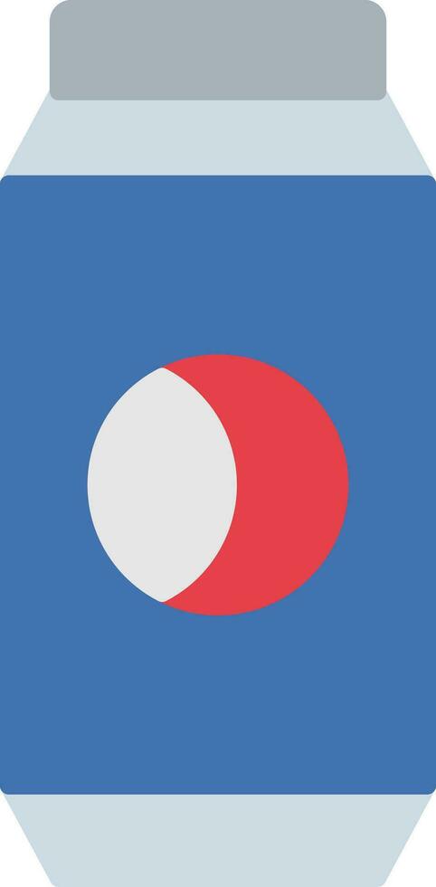 Can Flat Icon vector