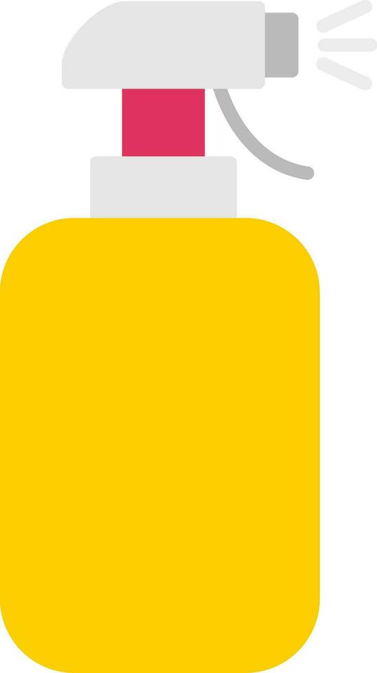 Cleaning Spray Flat Icon vector