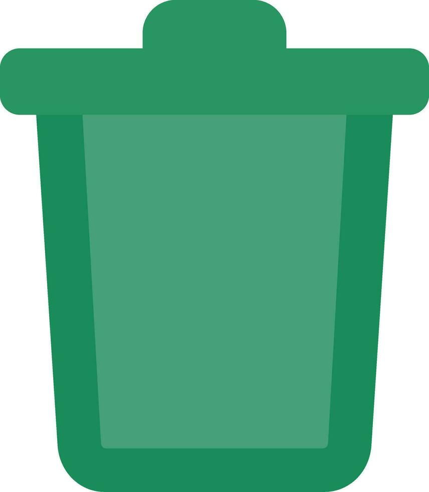 Trash Can Flat Icon 36895168 Vector Art at Vecteezy