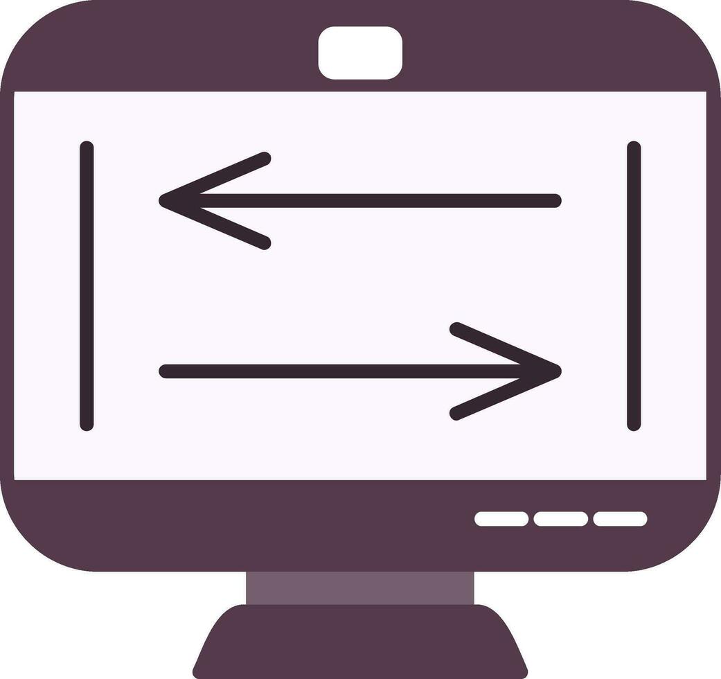 Transfer Flat Icon vector