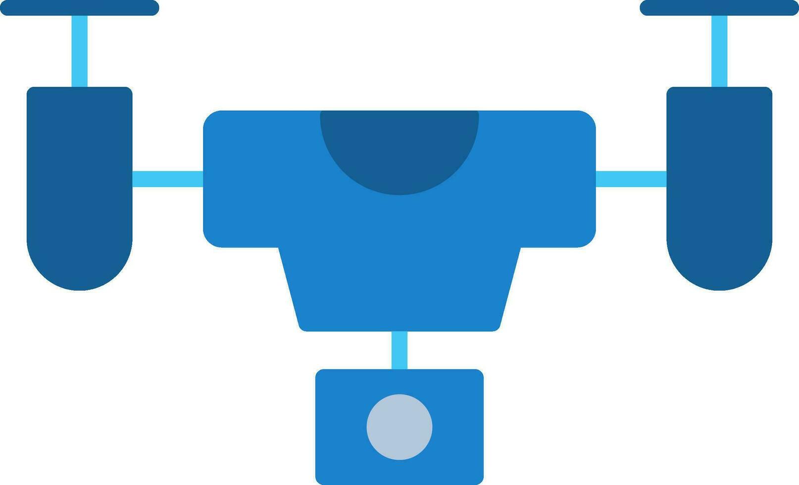 Drone Flat Icon vector