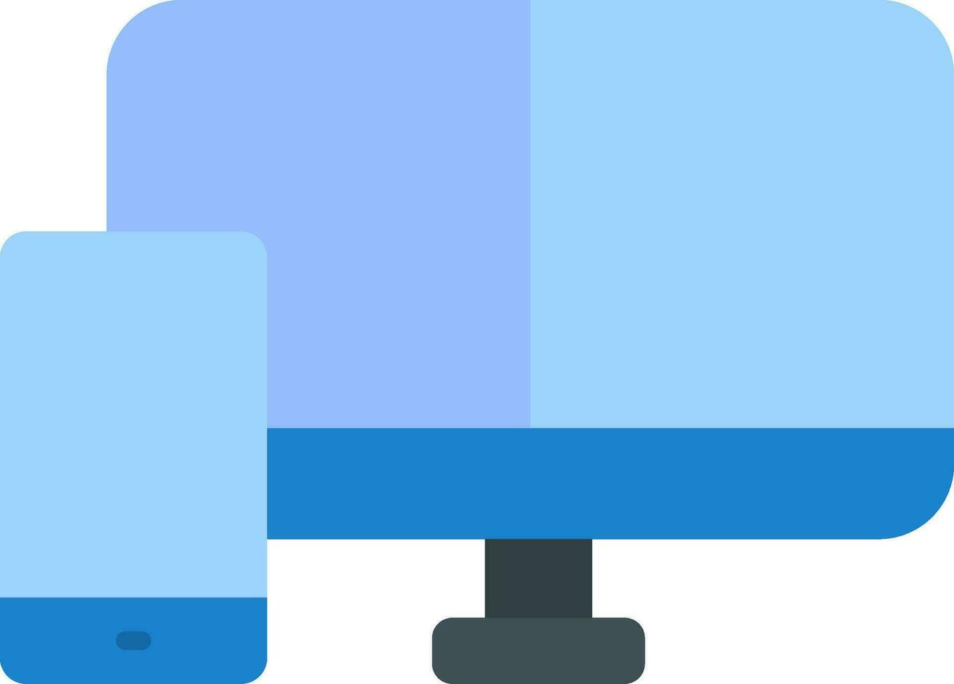Devices Flat Icon vector