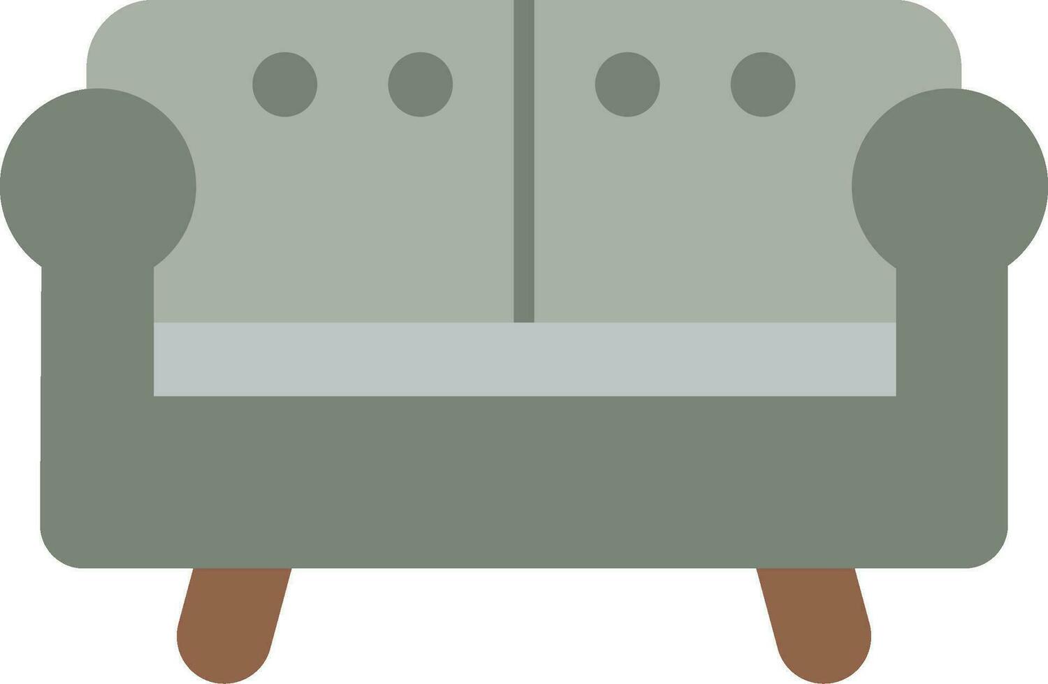 Sofa Flat Icon vector