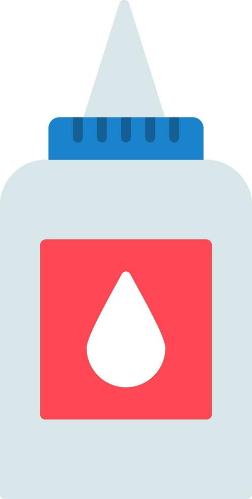 Liquid Glue Flat Icon vector