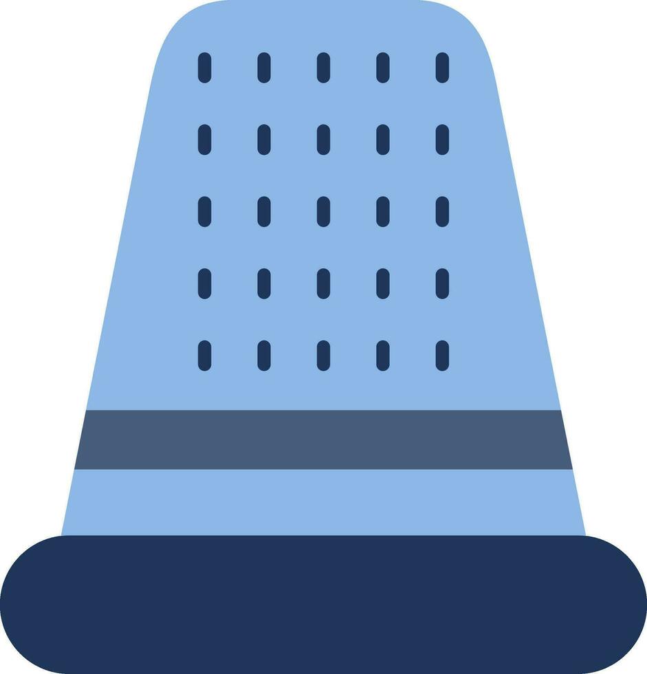 Thimble Flat Icon vector