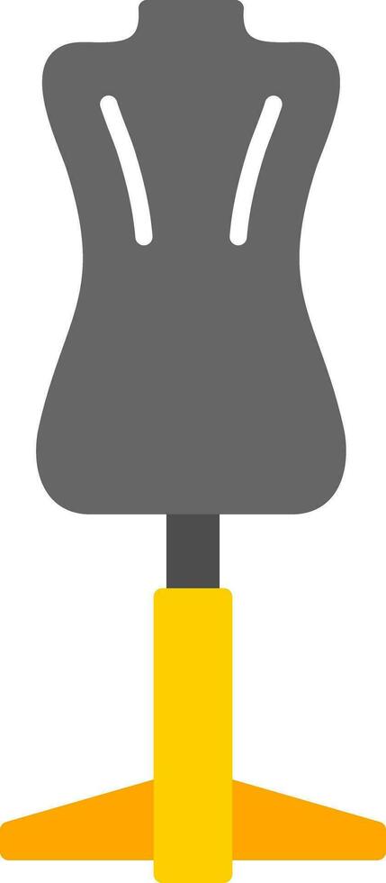 Mannequin Flat Icon vector