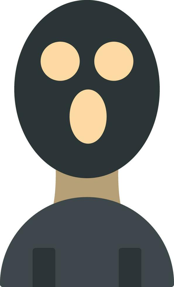 Balaclava Flat Icon vector