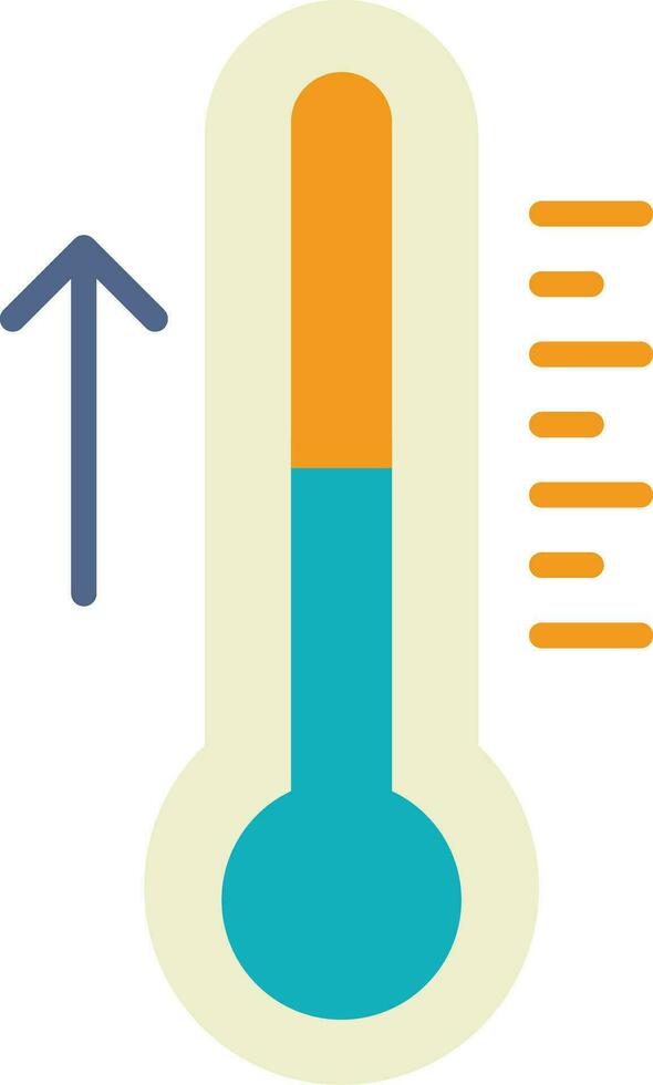 Thermometer Flat Icon vector