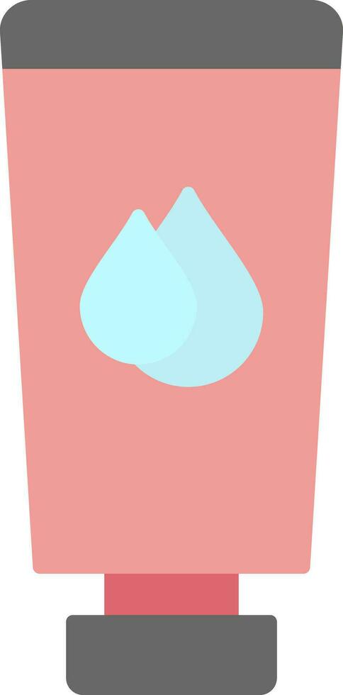 Body Lotion Flat Icon vector