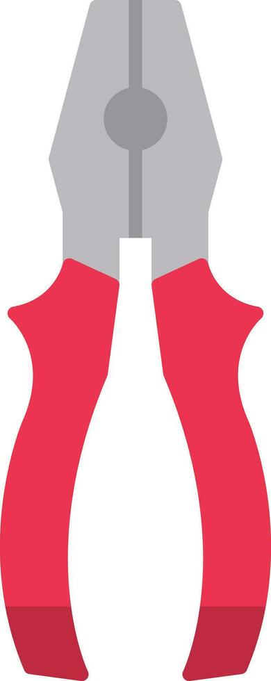 Pliers Flat Icon vector
