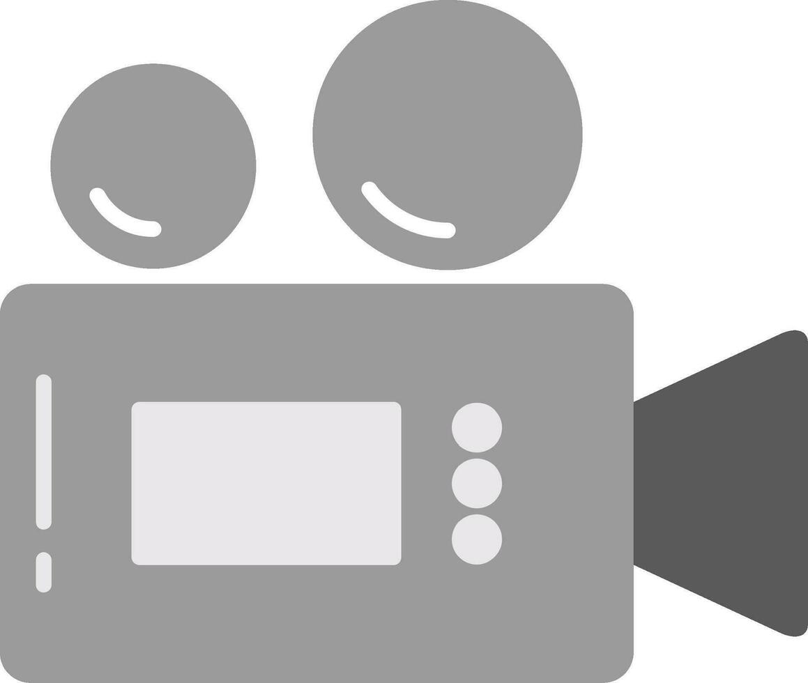 Video Camera Flat Icon vector