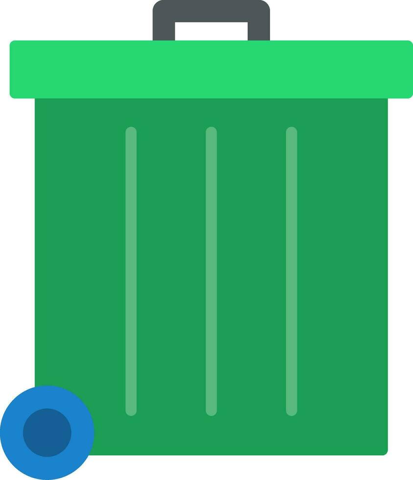 Refuse Flat Icon vector