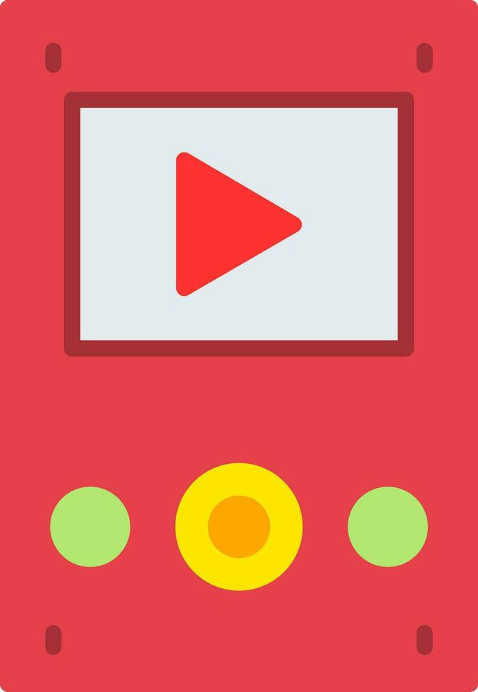 Music Player Flat Icon vector