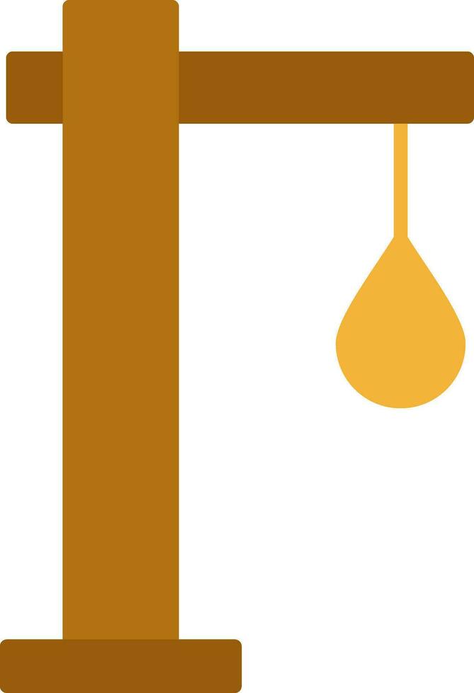 Gallows Flat Icon vector