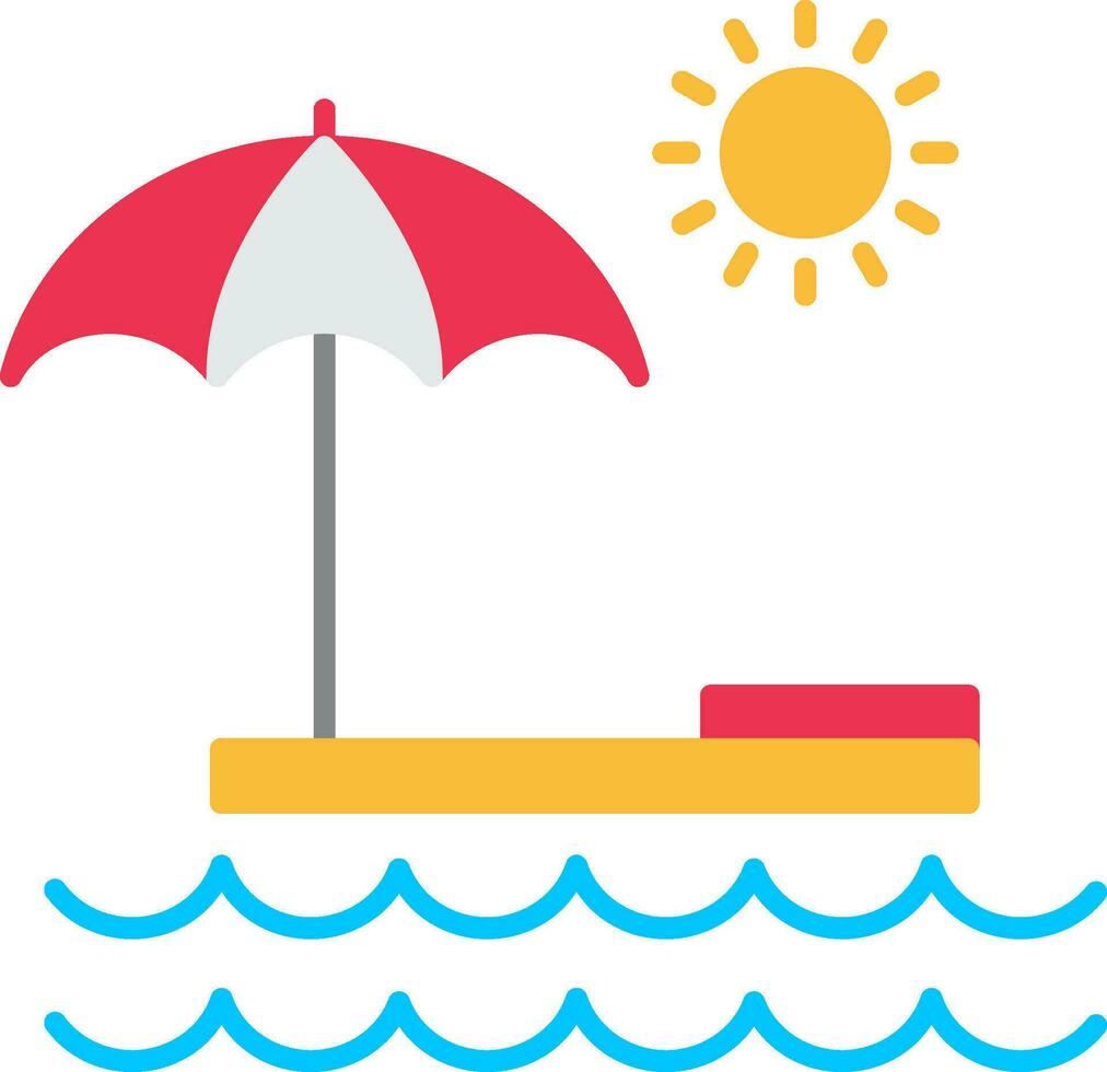 Summer Flat Icon vector