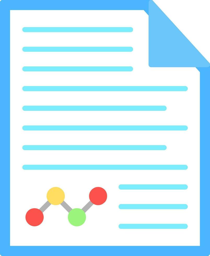 Contract Flat Icon vector
