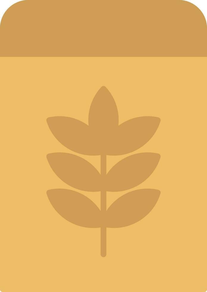 Flour Flat Icon vector