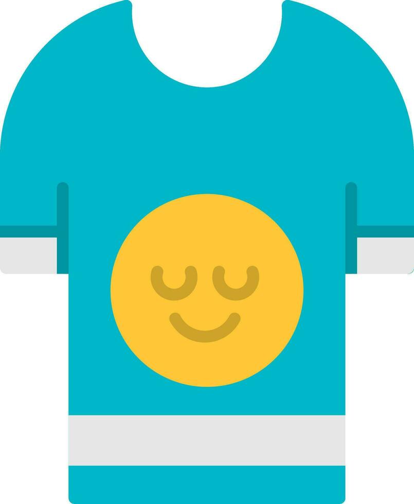 Shirt Design Flat Icon vector