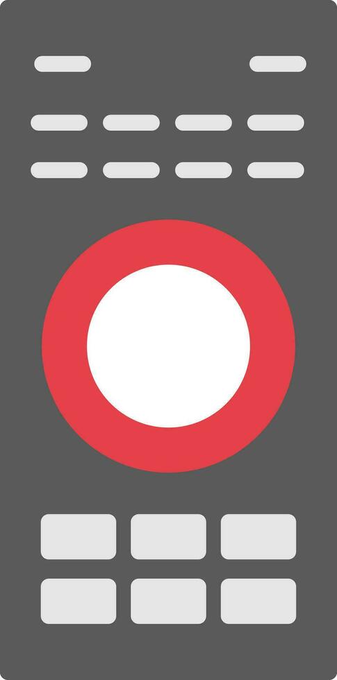 Remote Flat Icon vector
