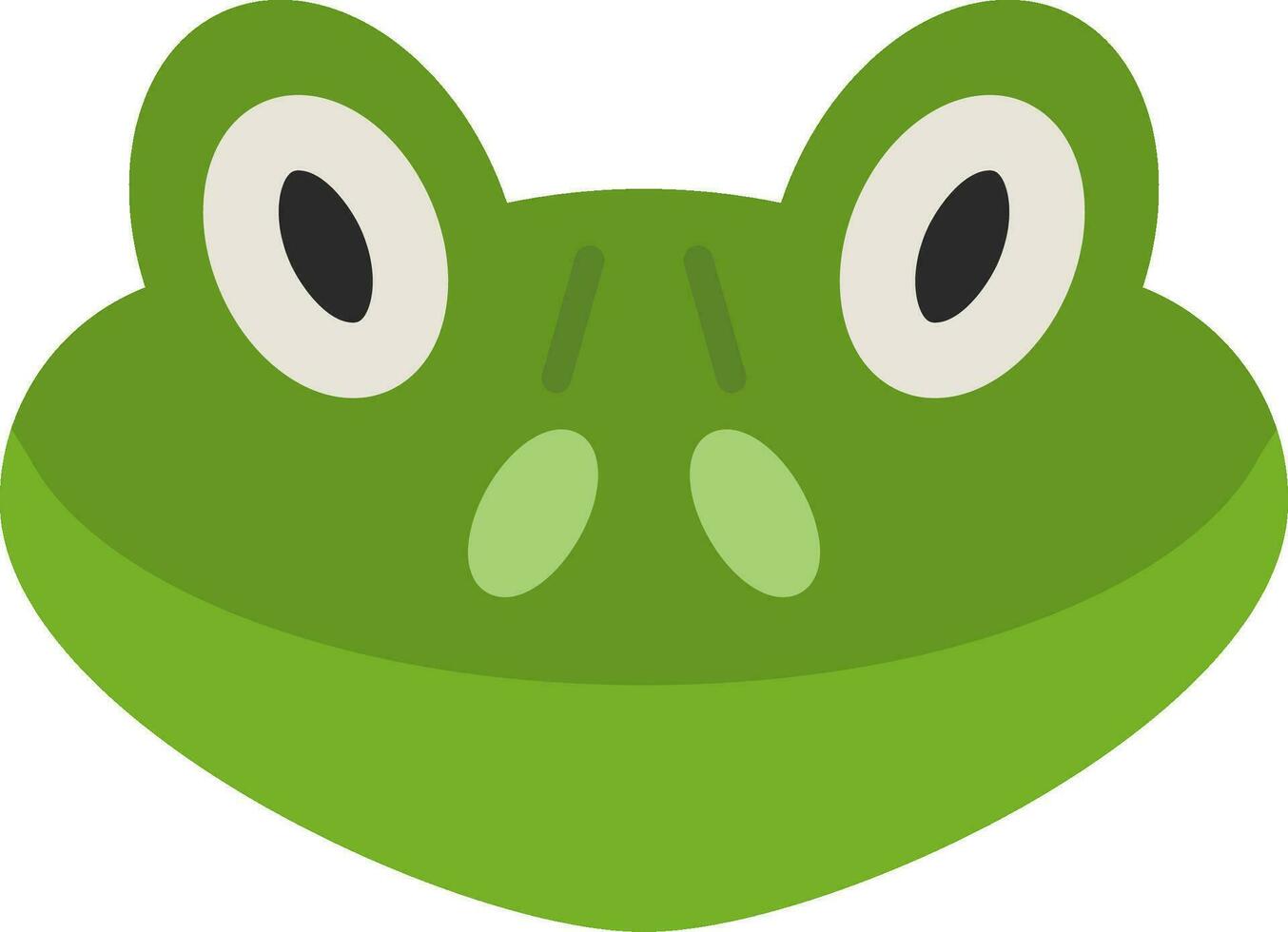 Frog Flat Icon vector