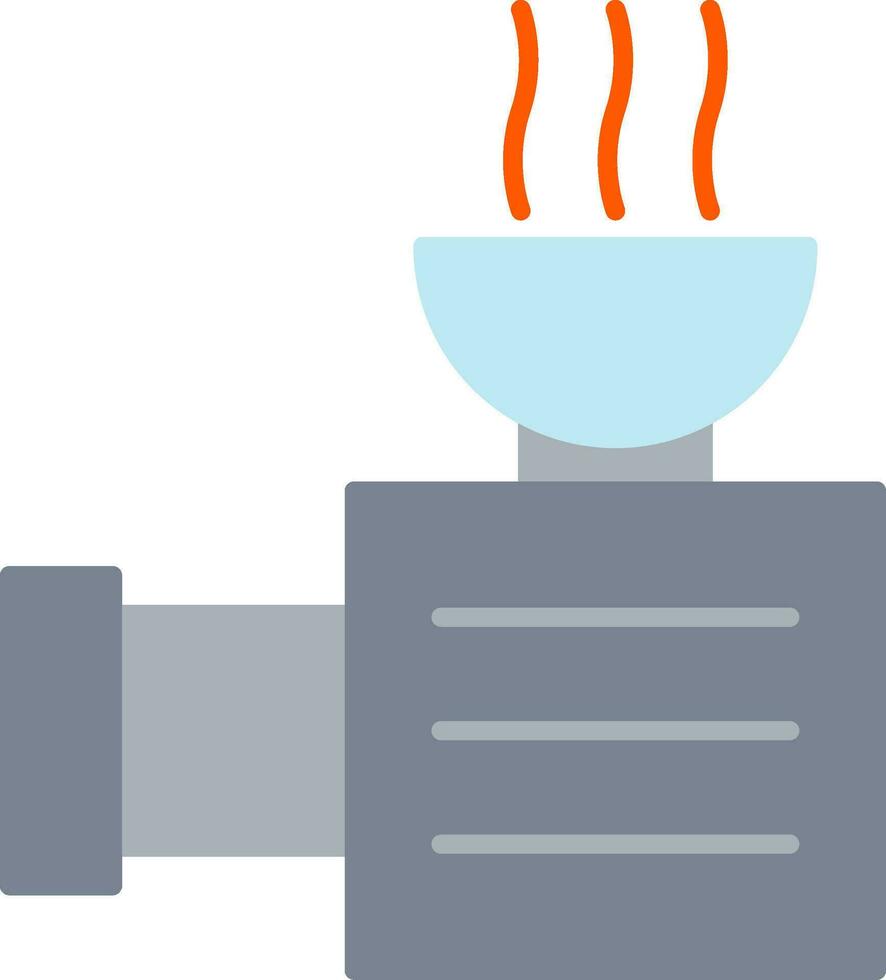 Meat Grinder Flat Icon vector