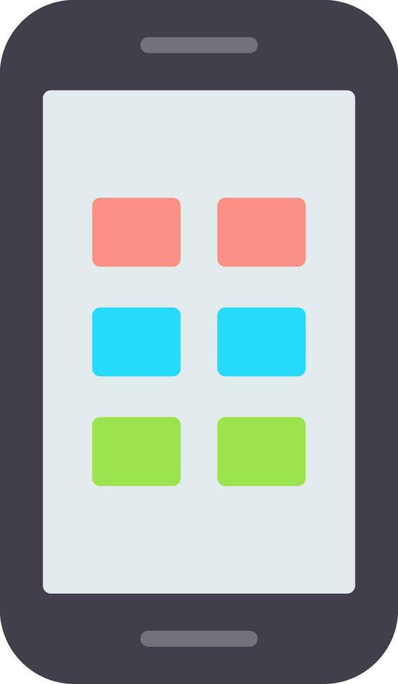 Phone Flat Icon vector