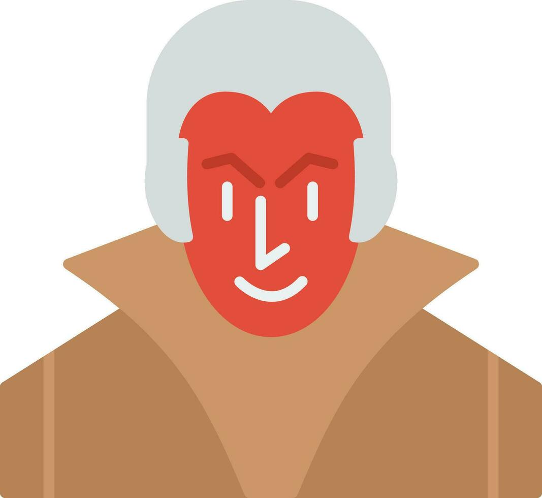 Evil Flat Icon vector