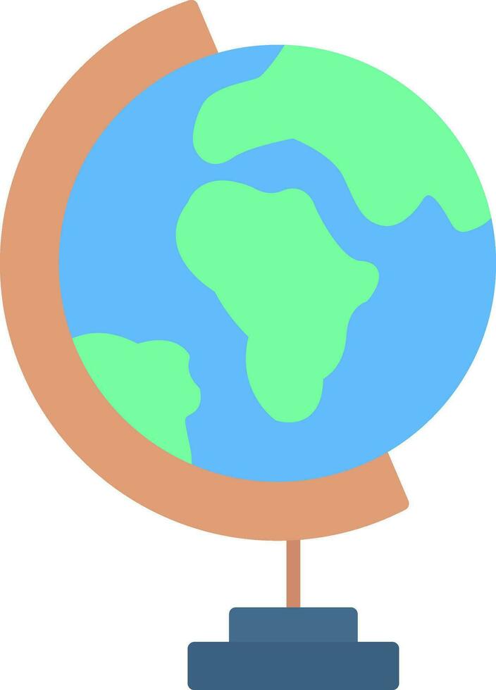 Geography Flat Icon vector