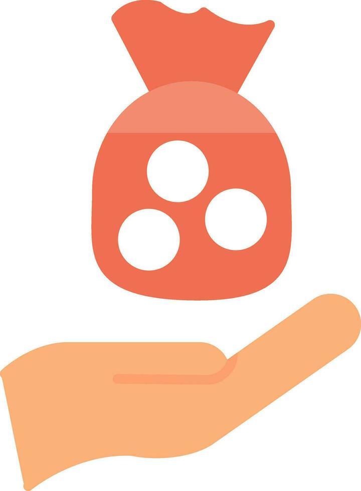 Zakat Flat Icon vector