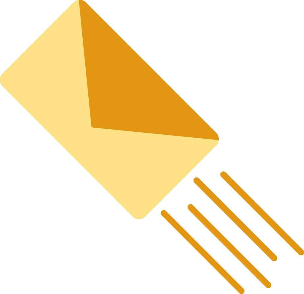 Express Mail Flat Icon vector