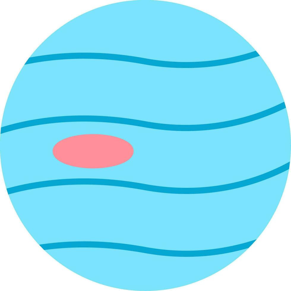 Planet Flat Icon vector