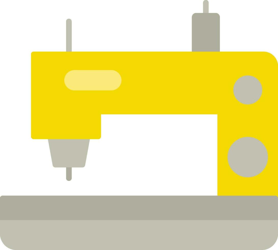 Sewing Machine Flat Icon vector