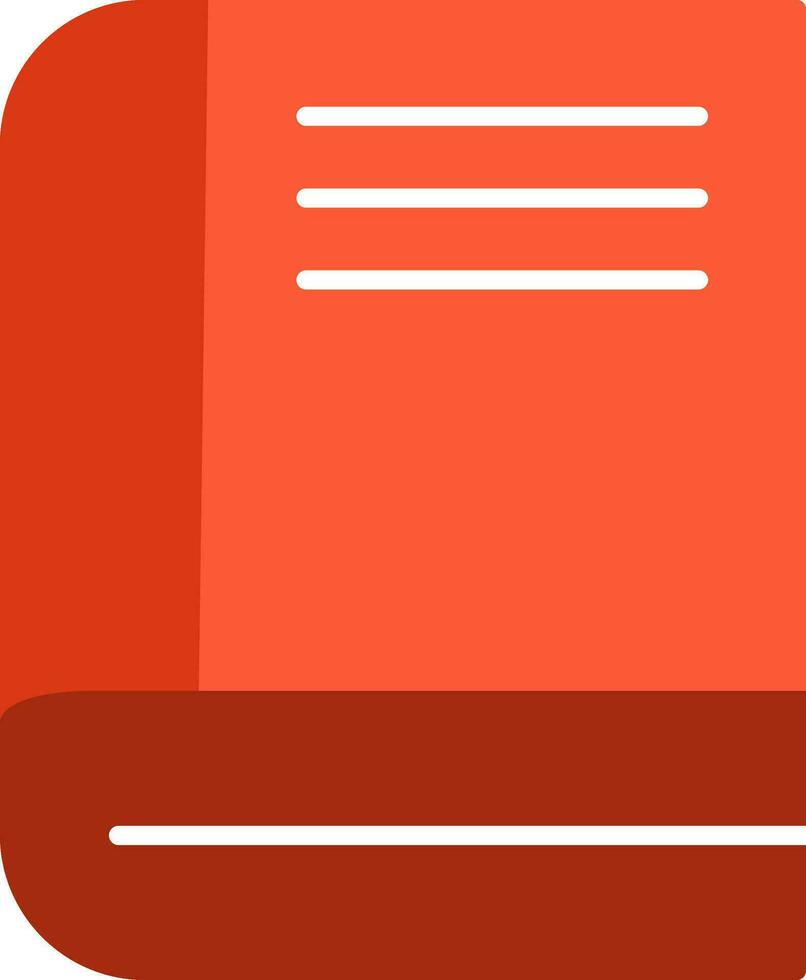 Book Flat Icon vector