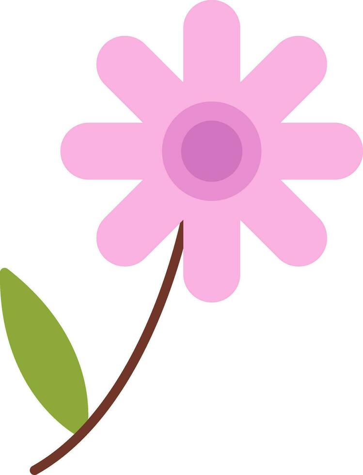 Chamomile Flat Icon vector